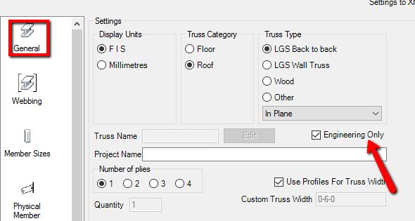 In the Member Sizes tab, you are also given the option to Send Top, Move Up/Down, Delete/Add, and Enable/Disable.