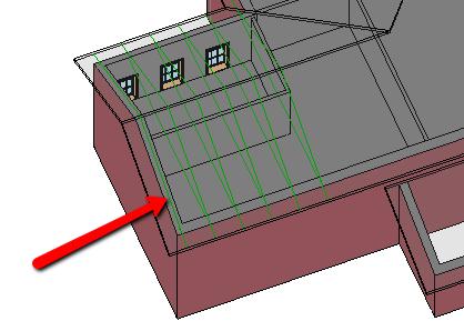 If you need to space the trusses along a specific path, you can add an offset value to a picked location.
