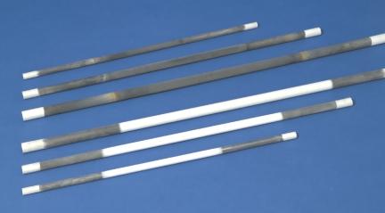 Simple to use and with a long service life, these heating elements are employed in a wide variety of heat treatment applications, including electronic component heat treatment, sintering of metal