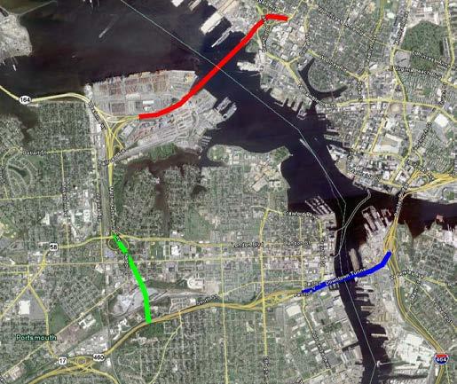 Downtown Tunnel/ Midtown Tunnel/ MLK Extension SYSTEM: Primary (Bridges and Tunnels) FROM: Hampton Boulevard TO: I-264 DESCRIPTION OF WORK: Build new 2-lane tunnel adjacent to the existing Midtown
