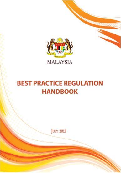 2013) National Policy on the Development and Implementation of Regulations Provides a systematic guideline based on best practices adopted