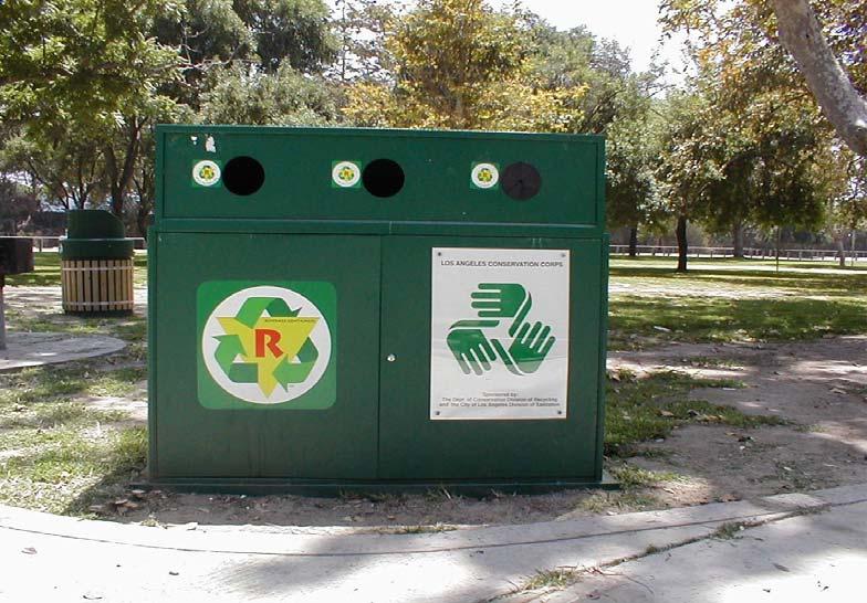 BEVERAGE CONTAINERS RECYCLING BIN Contact Robert Skillman of LOS ANGELES