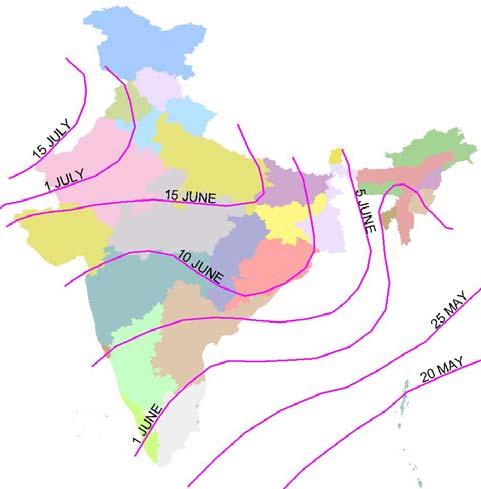 Indian Agriculture: Monsoon, Irrigation