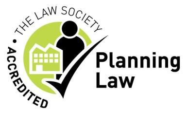 Planning Law Accreditation Scheme Guidance In this guidance you can find; A. An introduction to the Accreditation Scheme B. Who is eligible to apply for membership? C.