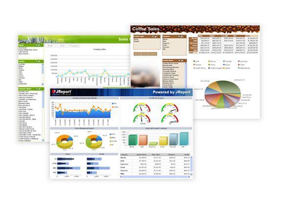 GUI KPI dashboard Dashboard provides at-a-glance views of key performance indicators (KPIs) relevant to a particular