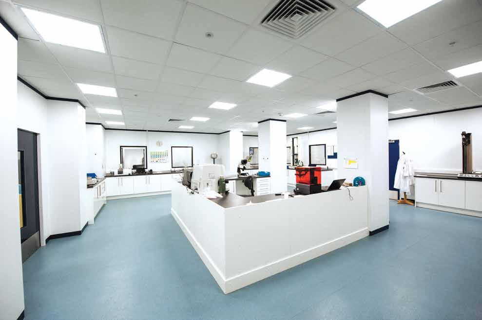 LABORATORY SERVICES The Orthoplastics laboratory is UKAS accredited & the majority of its projects are carried out in accordance to ISO17025.