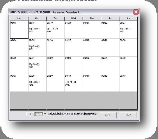 2 Schedule for Double Shift On the main schedule screen right click the cell of the employee who will be working a double Choose Schedule for Double Shift