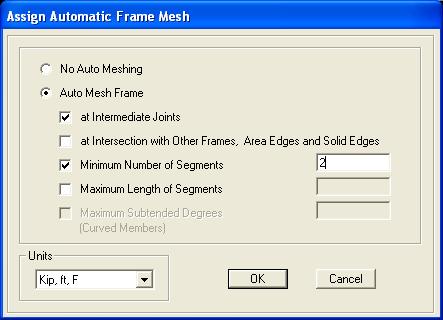 Although SAP2000 and ETABS automatically consider local p-delta effects, in some cases users may need to add an additional joint between the I and J joints of the frames in a model.