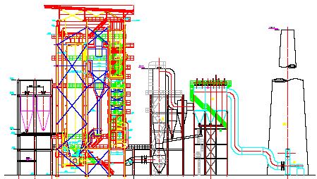 Combined Drying-Incineration system for sludge Shaoxing co-fired