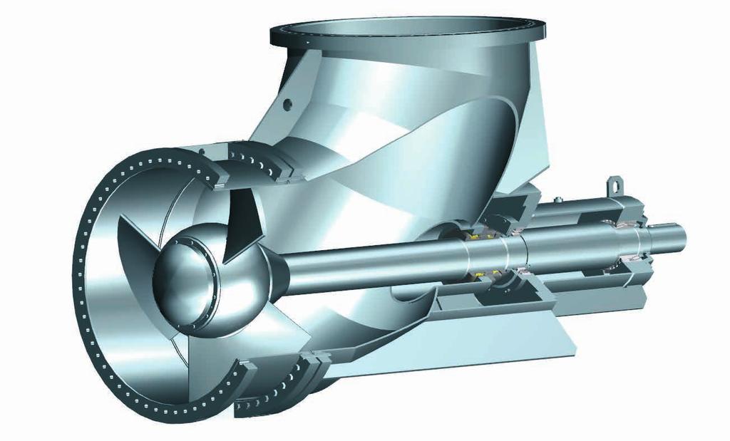 Warman Q-Series heavy duty Axial Flow Pumps are designed and built for continuous circulation of fluids: corrosive or abrasive, clean or solidcontaminated.