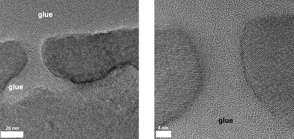 Fig. 6 presents the chemically etched sample in higher resolution. Especially, in Fig. 6 (b) it is visible that no Mn-rich phase is left on the surface.