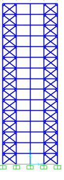 Types of Model Five braced frames are considered (a) Single diagonal