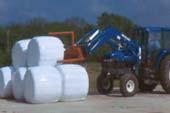 , LLC) Start a new line of bales by pushing against a stationary object Never position the
