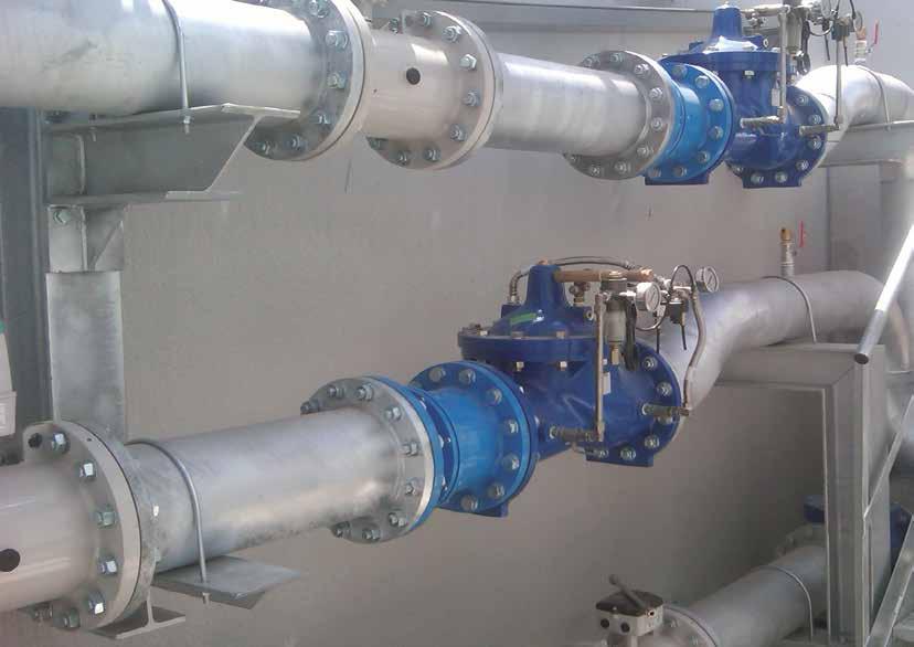SECTOR-SPECIFIC APPLICATIONS DRINKING WATER: DYNAMIC PRESSURE MANAGEMENT Ensure correct operation of reducers, stabilisers and regulators Model Key features Intended use Measure service quality level