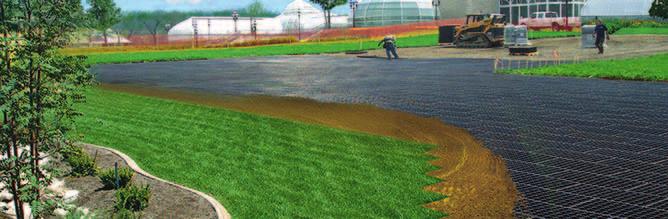 This system reduces stormwater runoff, stores stormwater on-site naturally and is a low-cost, durable option