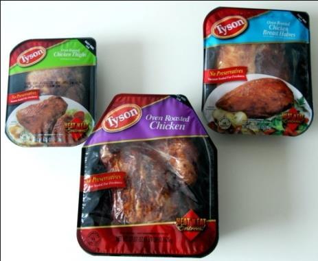 Spain 2005 Cured meat products & Serrano ham Canada 2006 Cured & cooked meat products USA 2006 Whole roasted chicken