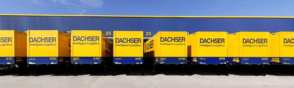 Dachser offers an extensive warehouse network with spaces for more than 1,968,083 euro pallets in its global branches in Europe, North Africa and China.