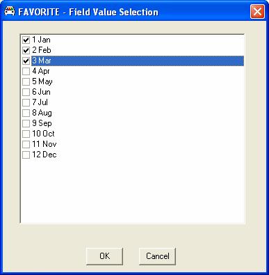 Figure 5-9. Screen for Specifying Options for Group To edit an existing category, select te Setup Edit Category dropdown menu item. Tis will bring up a screen similar to te one in Figure 5-8.