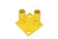 track to prevent damage Steel guard is 3 16 thick with 3 8 thick base plate