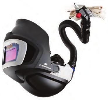 By incorporating the 3M Speedglas Welding Helmet 9100 MP (multi-protection), the Adflo PAPR system has been brought to a new level, offering five levels of integrated welder protection: head, eye,