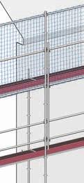 u Lattice beams } O-lattice beam, with 4 wedge heads, steel, 2659 is used for further construction in the scaffolding standard dimension.