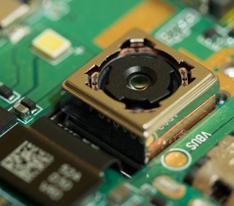 Materials for Camera Module Assembly Dymax light-curable adhesives are ideal for use in the assembly of camera modules used in smart connected devices, automobiles, and industrial camera systems.
