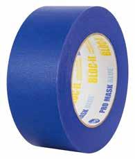 Tape For use in hull, exterior, deck and cabin applications Conformable, consistent/easy unwind Resistant to humidity and bleed-through Clean