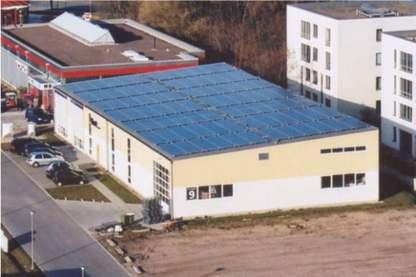 Good Examples: Solar Power Beispiel 6 Photovoltaics - WORKSHOPS ROST Workshops offer services in the area of printing,