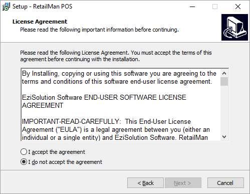 Please read the terms of the license agreement before