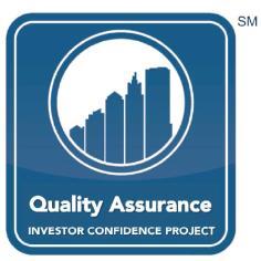 10.0 QUALITY ASSURANCE CHECKLIST ICP Quality Assurance Checklist v1.0 Client: Project: Project Developer: QA Provider: Energy Performance Protocol Standard Tertiary v1.