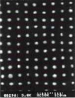 holes ~20 nm dots P.