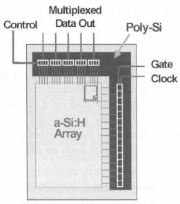 Poly-Si has the required mobility (µ( e 100-600 cm2 V -1 s-1 ) for on- display circuits.