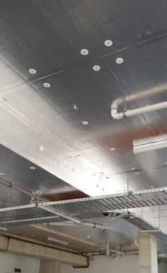 Providing higher R-values from less thickness, iboard S10 soffit insulation allows increased clearance height within carparks while giving the required thermal performance making it the instinctive