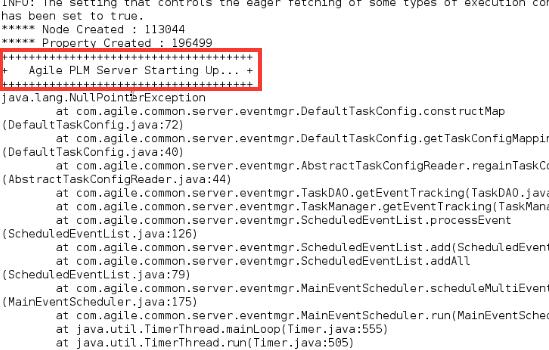 2. Start the Agile Admin and Managed servers on the AgilePLM-App VM. Figure 9.