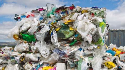 Drawbacks: difficult recycling Packaging waste