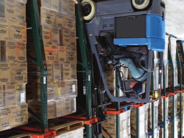 Drive-In systems are commonly found in factories, warehouses, coolers and freezers.