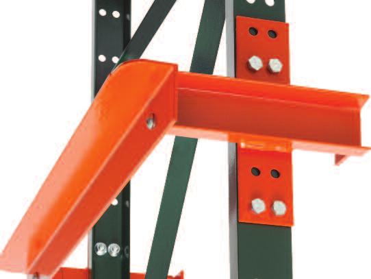 rolled rails or space-saver structural rails.
