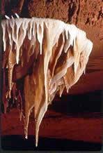 stalactites (ceiling)!