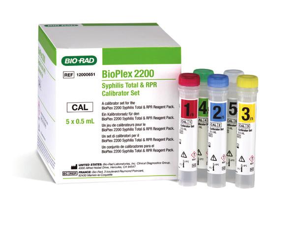 (Treponemal Fusion Protein) Analyte beads are manufactured individually (Cardiolipin Antigen) ITERAL QC BEADS Internal Standard Bead (ISB) Serum Verification Bead (SVB) Beads are combined into a