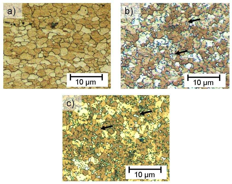 314 Superplasticity in Advanced Materials - ICSAM 2012 Fig. 6. Microstructures of samples deformed up to fracture at 225 C and 10-3 s -1 for a) AZ31, b) AZ61 and c) AZ80 alloy.