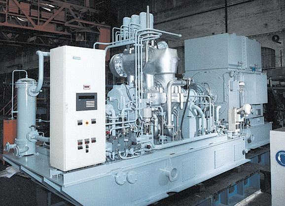 EQUIPMENT DESCRIPTION AND ESPECIFICATION Steam Turbines Siemens (SST-100), Case 1 Figure 5 SST-100 8MW Simple Rankine Cycle Descriptions The SST-100 (figure1) is a single-casing multi-stage steam