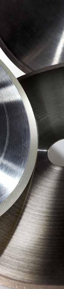 Cutting 14 Cut-off wheels for wet abrasive cut-off machines Corundum cut-off wheels for wet abrasive cut-off machines Ø Thickness Arbor Size Bond Type A - Universal wheel, soft and hard metals,
