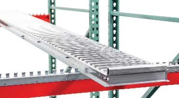 Each Pick Options ADD-ON PICK TRAY: 12", 15" DEPTH / 2" LIP / UP TO 96" WIDE 30 15" 2" 7-1/2" Selecting the Correct Track Width SPAN-TRACK LANE GUIDE CARTON TRACK Span-Track Lane is available in 6