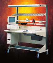 Benefits of the Mobile Series include: Versatility - Available in single and double sided configurations Variety - Includes workstations,