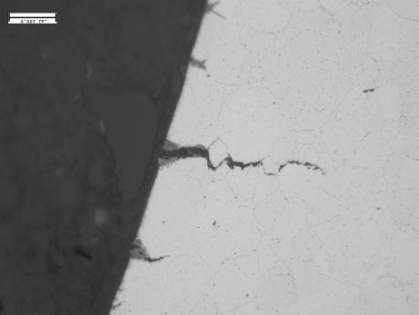 a) Note that all non-dwell Kt 2 and Kt 3 specimens initiated cracks on crystallographic facets near the notch root surface.