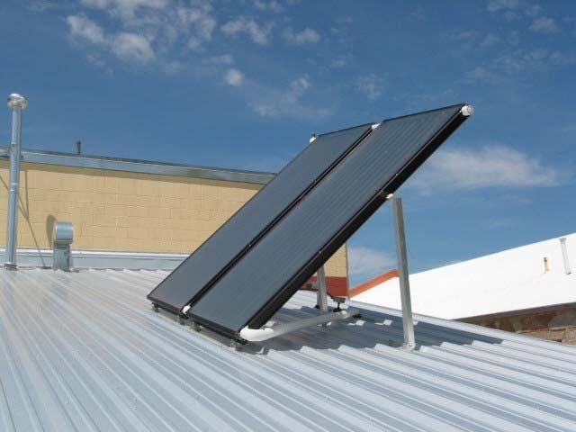 Solar Thermal Water and space heating, solar adsorption cooling Cost-effective alternative now!
