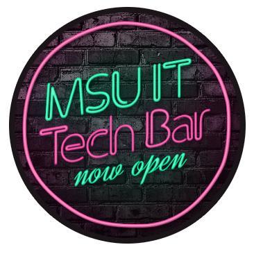 MSU IT Tech Bar MSU IT Spartan Tech Bar @IPF Spartan Tech Bar staff provide on site support including: Technology issues and questions, ticket tracking Immediate mobile device support Walk-in help