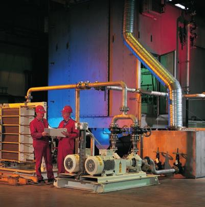 Worldwide presence The indoor test stand in Drammen, Norway, can accommodate parallel operation of two large generator sets.