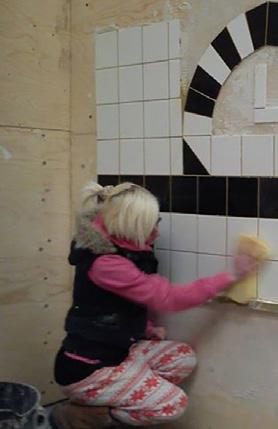 Short Tiling Course This is the ideal Tiling Course for the person who wishes to gain the relevant skills necessary to undertake a range of domestic tiling projects.