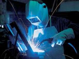 Arc Welding Heat is obtained by an electric arc via a transformer.